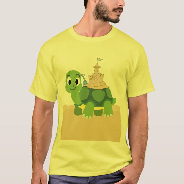 Camiseta esta es una tortuga arenosa (Anverso)