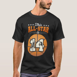 Camiseta Esta Estrella Es Un Niño De 14 Años Cumpleaños 14