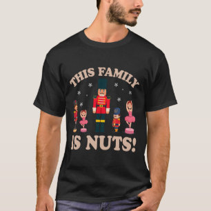 Camiseta Esta Familia Es Mat De Navidades Del Escuadrón De 