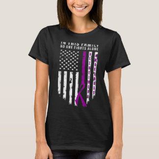 Camiseta Esta familia lucha sola - Conciencia del Alzheimer