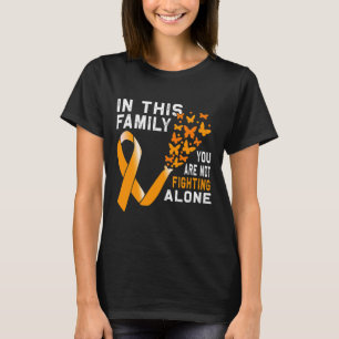 Camiseta Esta familia no lucha contra la leucemia de la cin