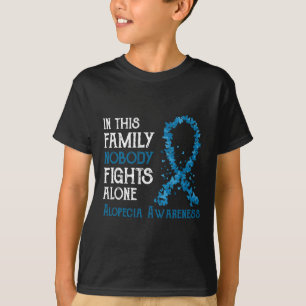 Camiseta Esta familia que nadie lucha sola contra la alopec