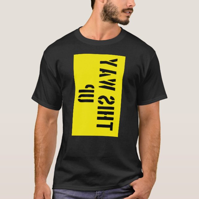 Camiseta 'Esta forma hacia arriba' (Anverso)