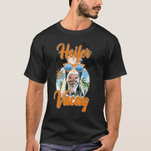 Camiseta Esta Heifer necesita la playa de verano de la gran