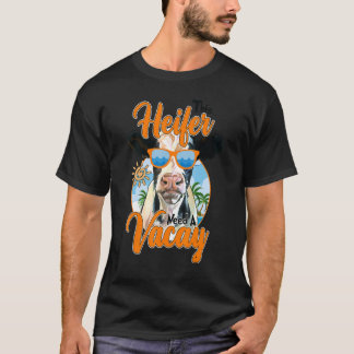 Camiseta Esta Heifer necesita la playa de verano de la gran