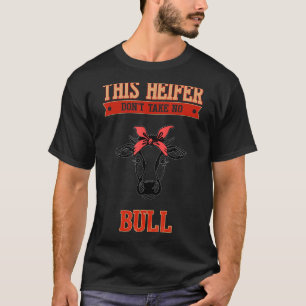 Camiseta Esta Heifer no se lleva un armazón toro