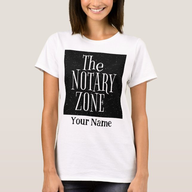 Camiseta Está Introduciendo El Nombre Personalizado De La Z (Anverso)