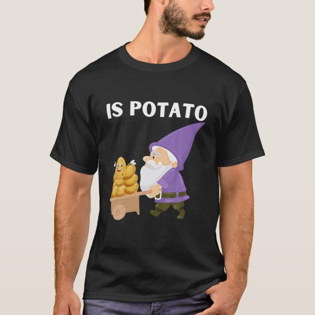 Camiseta ¿Está La Papa En La Televisión Como Se Ve En La No (Anverso)