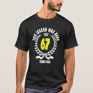 Camiseta Esta Leyenda Nació Hace 67 Años, Funny 67Th Birth