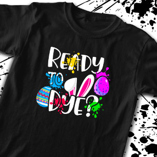 Camiseta ¿Está lista la divertida caza feliz de huevos de P