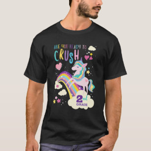 Camiseta ¿Está Listo Para Aplastar Unicornio De Segundo Gra