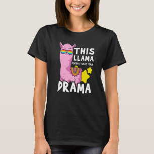 Camiseta Esta llamada no tiene tiempo para tu animal dramát