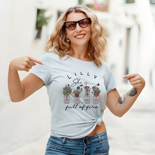 Camiseta Está llena de fuego - Feroz Fe de las Mujeres (Subido por el creador)