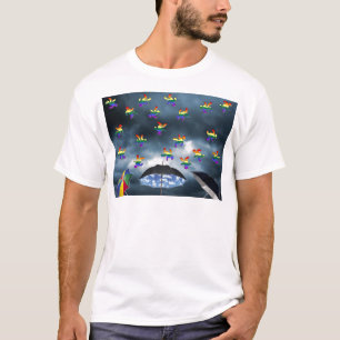 Camiseta ¡Está lloviendo a hombres!