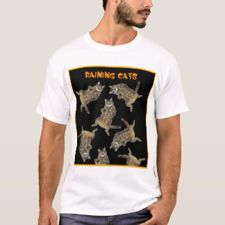 Camiseta ¡Está lloviendo gatos!