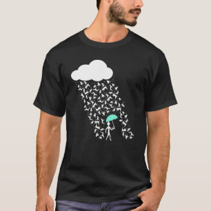 Camiseta Está Lloviendo Gatos y Perros Divertido Canino Fel