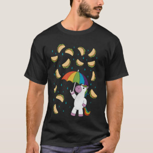 Camiseta Está Lloviendo Tacos Payaso Unicornio Tacos Fiesta