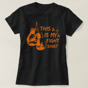 Camiseta Esta Lucha Es Mi Conciencia De La Leucemia En La L