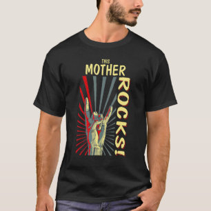 Camiseta Esta madre roza el concierto retro vintage 70s 80s