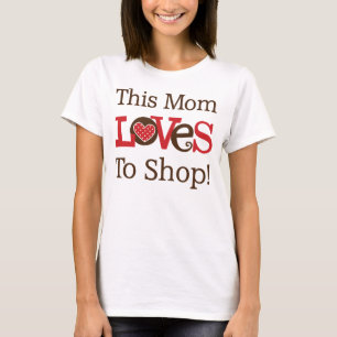 Camiseta Esta mamá ama hacer compras