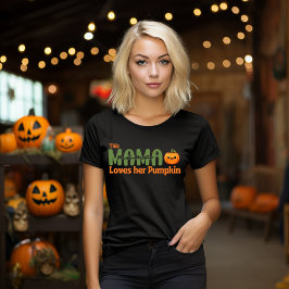 Camiseta Esta mamá ama sus calabazas