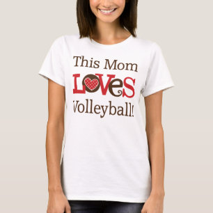 Camiseta Esta mamá ama voleibol