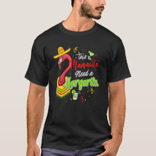 Camiseta Esta Mamacita Necesita Un Margarita Flamingo