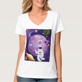 CAMISETA ESTÁ MÁS ALLÁ DE LAS ESTRELLAS, ASTRONAUTA