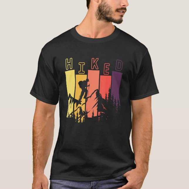Camiseta Esta Montaña Ha Sido Senderismo Retro (Anverso)