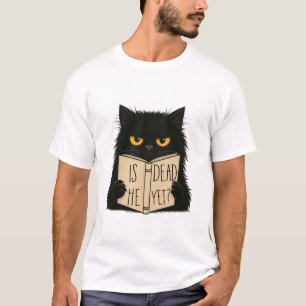 Camiseta ¿Está Muerto Y Es Gracioso El Gato Sarcástico?
