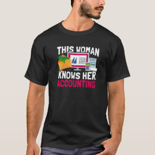 Camiseta Esta mujer conoce a su contable auditor de Cpa Boo
