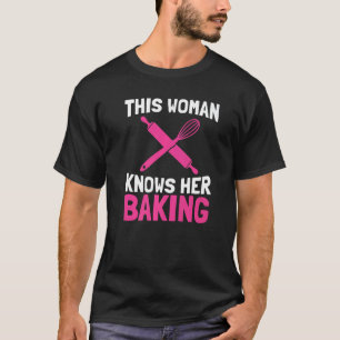 Camiseta Esta mujer conoce su panadería de galletas de pan