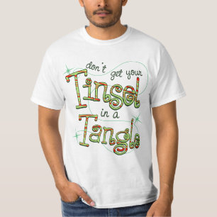 Camiseta Esta Navidad no consigue su malla en un enredo