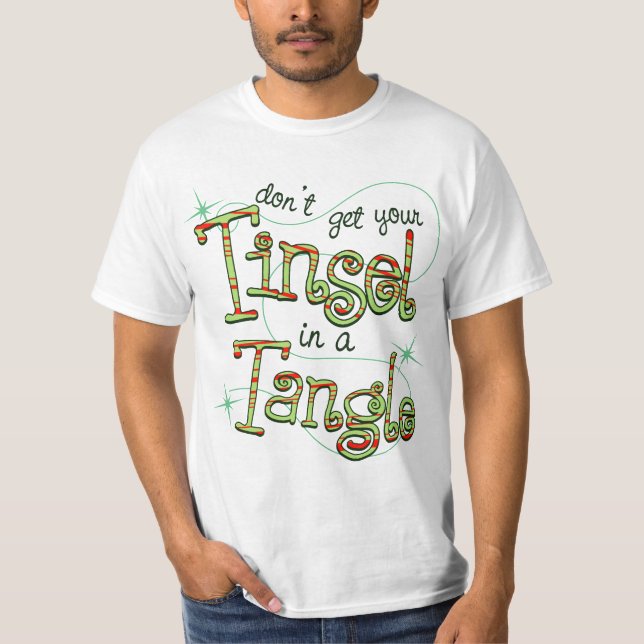 Camiseta Esta Navidad no consigue su malla en un enredo (Anverso)