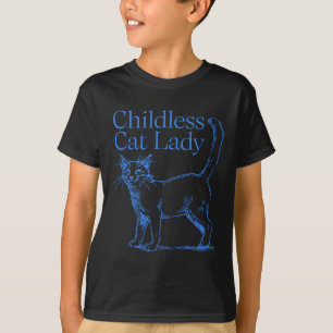 Camiseta Esta Niña De Gato Sin Hijos Está Votando A La Cami
