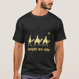 Camiseta Esta Noche Viajamos En Navidades 3 Hombres Sabios 