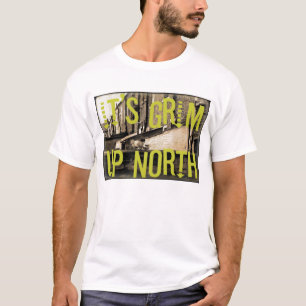 Camiseta Está norte ascendente severo