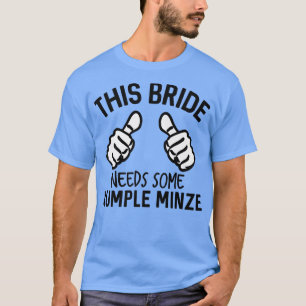 Camiseta Esta novia necesita una licenciatura divertida par