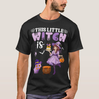 Camiseta Esta pequeña bruja cumple 15 años