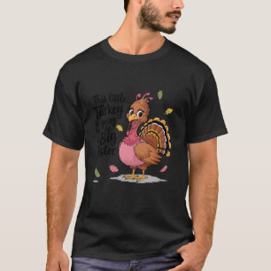 Camiseta Esta Pequeña Turquía Va A Ser Una Gran Hermana Que