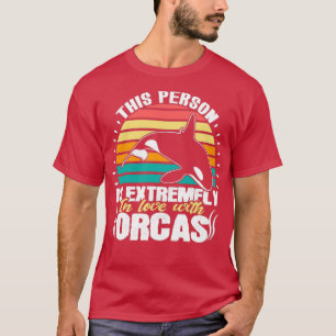 Camiseta Esta persona ama a Extremfly el mar de ballenas Or
