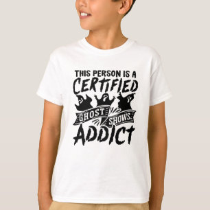 Camiseta Esta persona está certificada como cacería fantasm