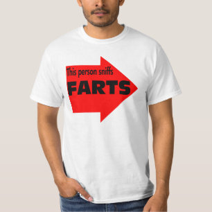 Camiseta Esta persona huele farts.