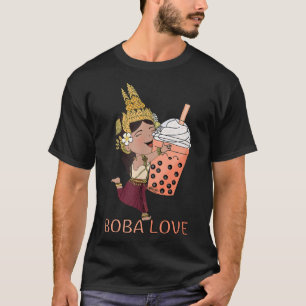 Camiseta Esta princesa Apsara camboyana ama su boba