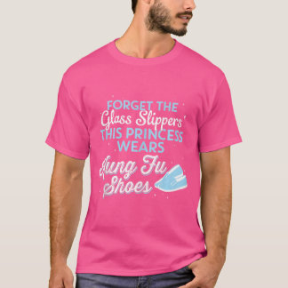 Camiseta Esta princesa usa idea de regalo de Kung Fu Short