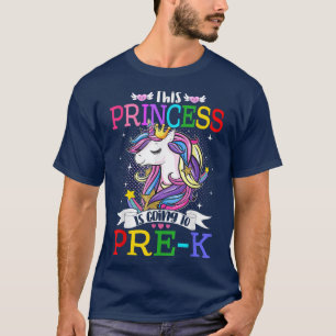 Camiseta Esta Princesa Va A Preceder El Cr Magico De Unicor