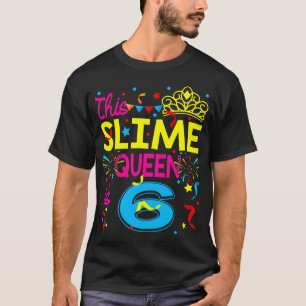 Camiseta Esta Reina De Ropa Tiene 6 Años Y Es Feliz Cumplea