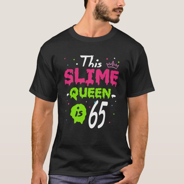 Camiseta Esta Reina Delgada Es 65 Aniversario De La Reina D (Anverso)