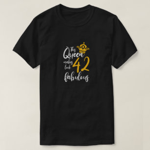 Camiseta Esta Reina hace que 50 luzcan fabulosas, 50 años