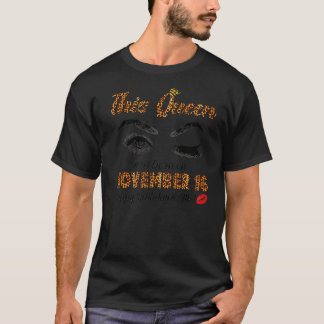 Camiseta Esta Reina Nació El 16 De Octubre Feliz Cumpleaños